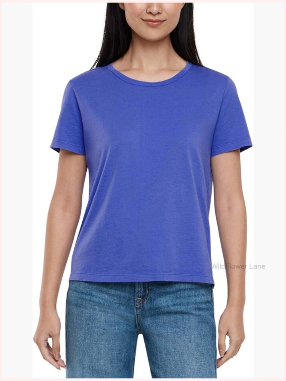 Short Sleeve Crewneck Tee - Premium Cotton Top